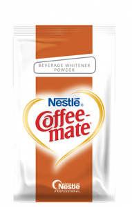 Egy csomag Nestle kávé fehérítő por