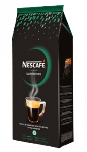 Egy csomag Nescafe Superiore kávé
